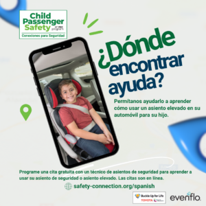 Social Media Library: The graphic is used to promote free resources that are available in Spanish on the Safety Connection website.